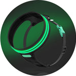 Green Shamrock LED Harness +  LED Leash - 6 FT